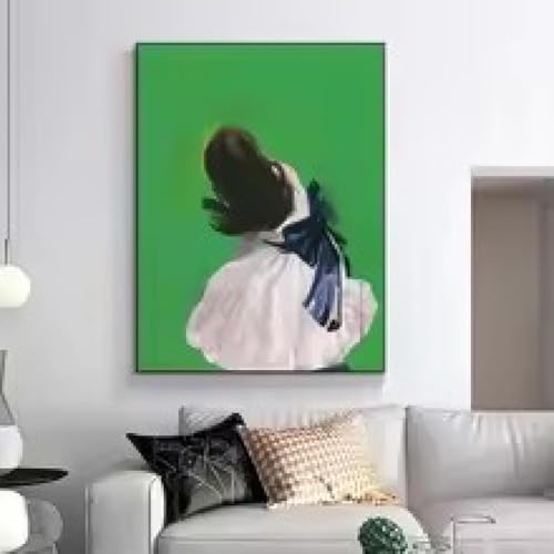Peinture pour la maison XINBAO, impression sur toile portrait de belle fille 50x70 cm