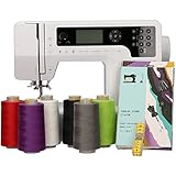 Enhebrador automático Bernette Chicago 5 KIT Costura DIONI premium 12 Conos 5000m Rotulador Cortador Cinta Alfileres Portaconos