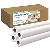 VORTRIDINO 4 Rolls E)*pson F570 Sublimat...