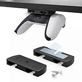 NewGround Designs Controller Halterung Untertisch (2 Stück) für PS5 & PS4 Controller – Schrauben oder Kleben Controllerhalter unterm Tisch Controllerhalterung Under Desk Holder