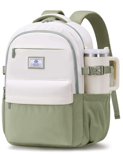LOVEVOOK Schulrucksack Mädchen Teenager 15,6 Zoll Laptop Rucksack Damen
