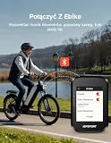 iGPSPORT BSC300T Licznik Rowerowy GPS, Kolorowy Ekran Dotykowy 2,4 Cala, Funkcja Nawigacji Map, Funkcja Treningowa, Obsługa 130 Danych, Kompatybilny z Rowerami Elektrycznymi,BSC300T Zestaw