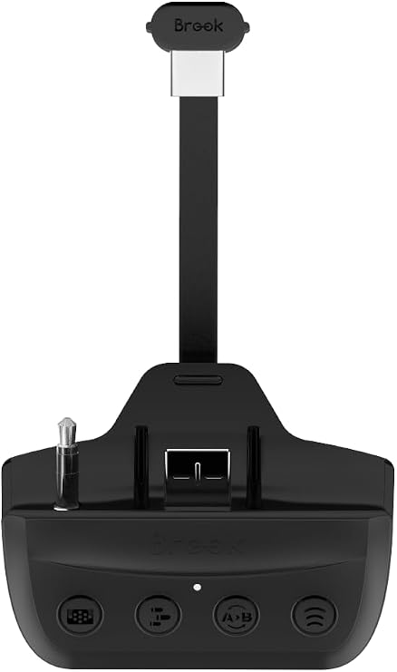 Brook Xone SE Adapter - Type C Version, for XB Elite Series 2 and XB X/S Controllers on XB X/S, NS, PS4 Gaming Consoles and PC(XID), Supports Motion Control, Turbo, Remap, Audio Function