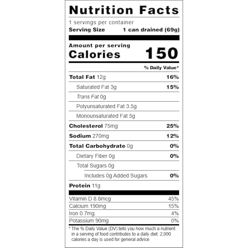 Chicken of the Sea Sardines in Olive Oil, 3.75 oz. Cans (Pack of 18), Wild Caught Canned Sardines, Packaging May Vary - Thumbnail 2