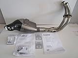  Tubo de escape completo Akrapovic homologado para Yamaha Tracer 700 ABS 2016