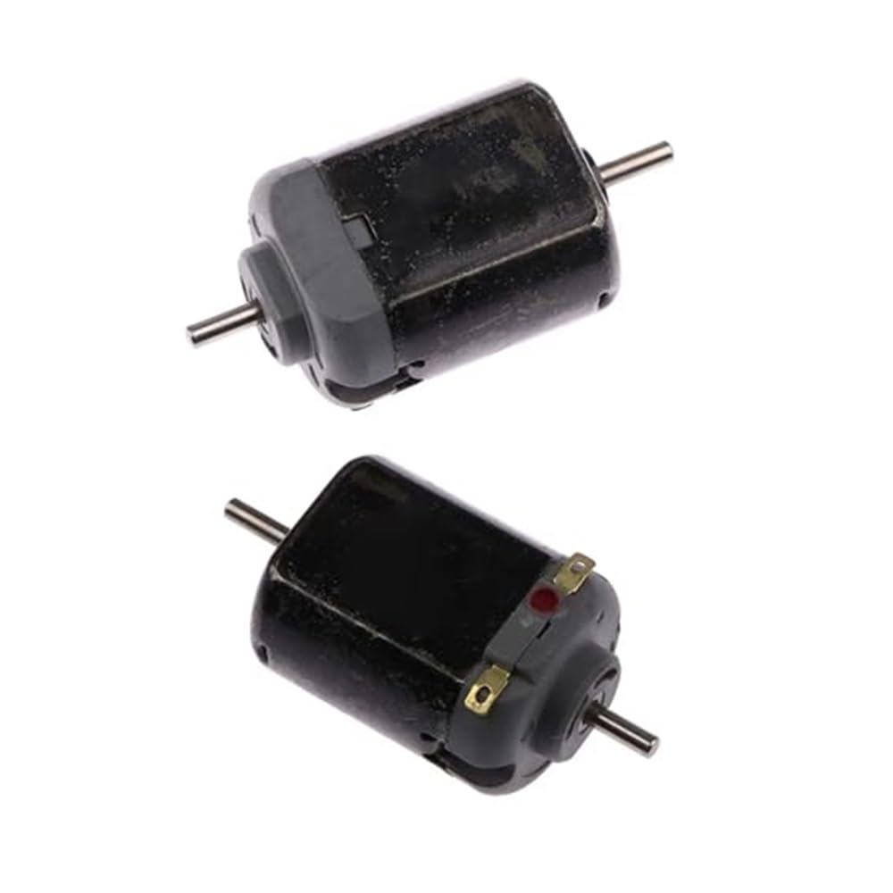 Motor de Arranque 1 pieza FK-130 Escobilla de carbón Arranque electrónico Rotor 5 polos CC 12 V-24 V Eje doble alta velocidad Copia de seguridad