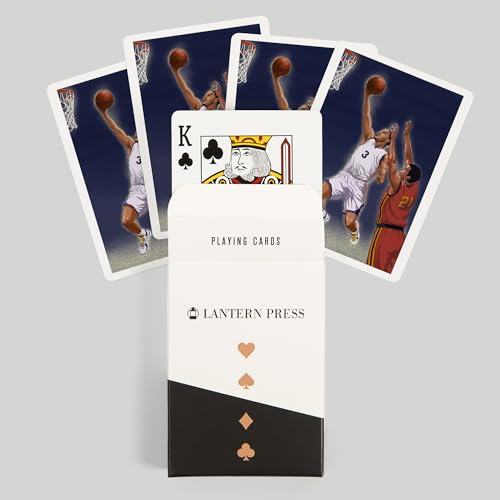 Baraja de póker Basketball Player de 52 cartas miniatura 6