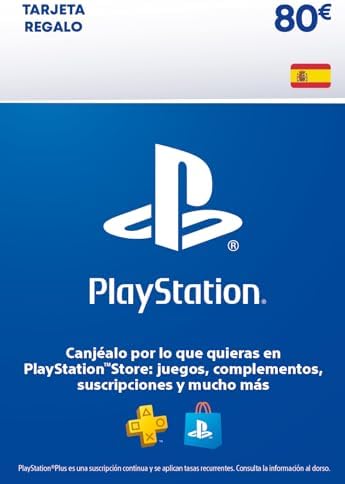 80€ PlayStation Store Tarjeta Regalo | PSN Cuenta española [Códig...
