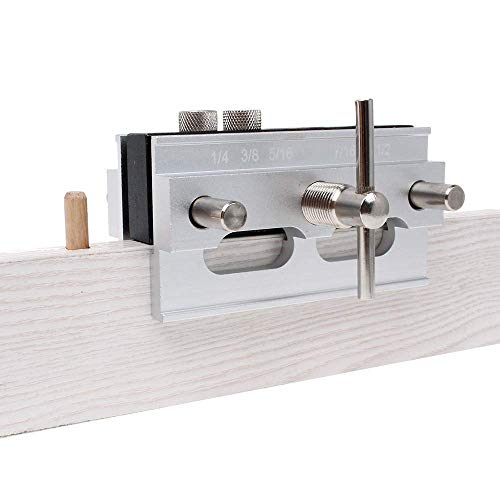 Autotoolhome Self Centering Doweling Jig Step Drill Guide Bushings Set Wood Dowel Jig Woodworking Joints Tools #TOP3