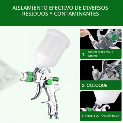 Vaso para pistola de gravedad 9 Imagen adicional