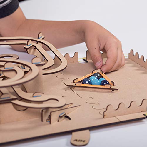 image for Smartivity Roller Coaster Marble Slide for 8+ Years Boys and Girls, ST