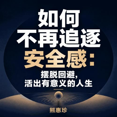 『如何不再追逐安全感：摆脱回避，活出有意义的人生』のカバーアート