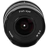 F5.6 Fisheye-Objektiv, Leichtes 10 Mm F5.6 Fisheye-Objektiv für M-Mount-Kamera für EOS-Kamera