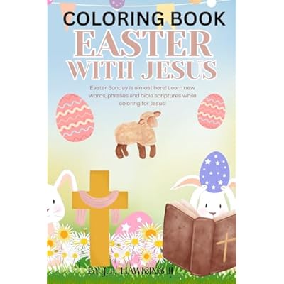 Easter With Jesus Coloring Book
