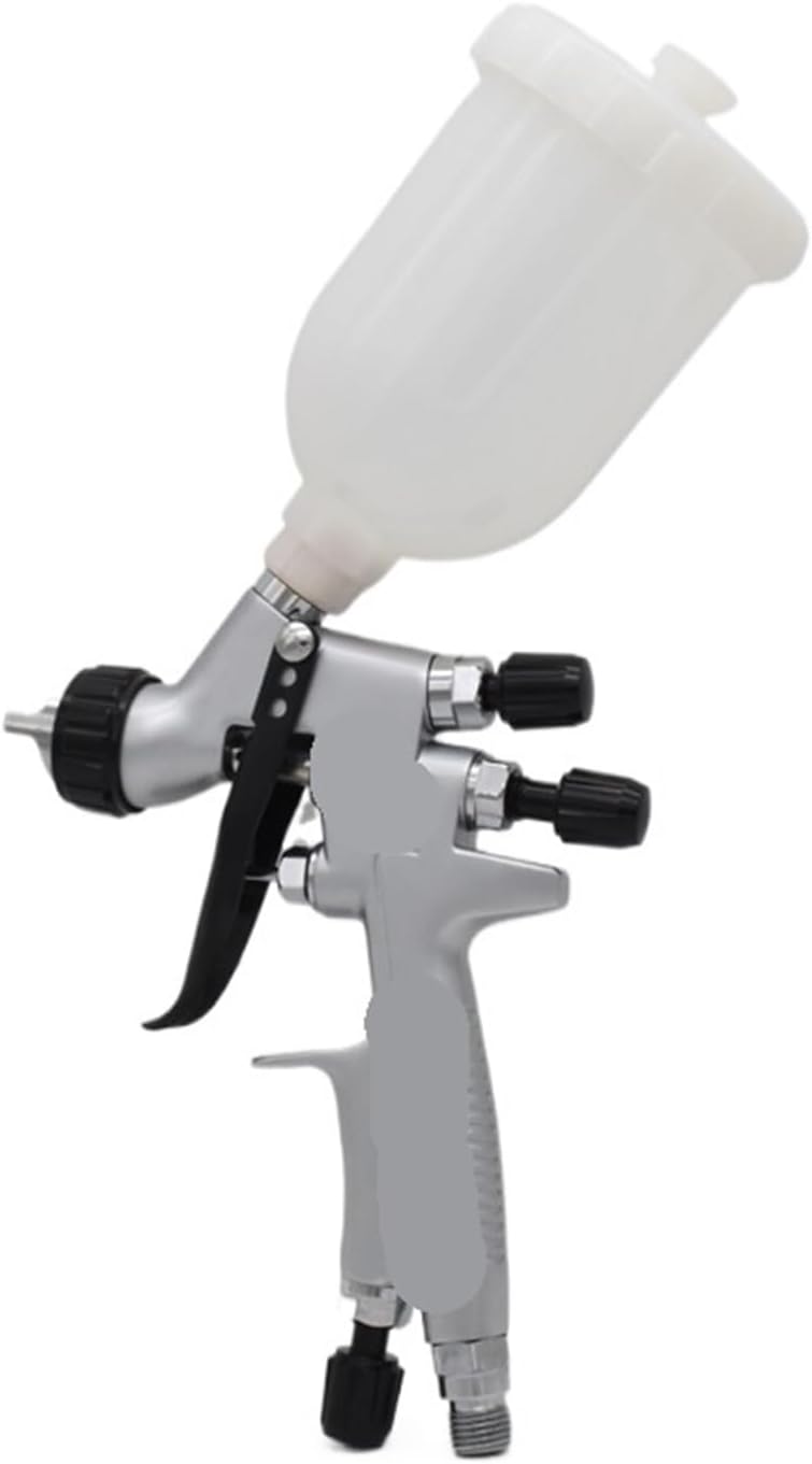 1pc MINI88 Spray Painting 1.2mm with 250ml Tanks Paint air Paint Suitable for Car Repair/Primer Spraying Tools(Gray)