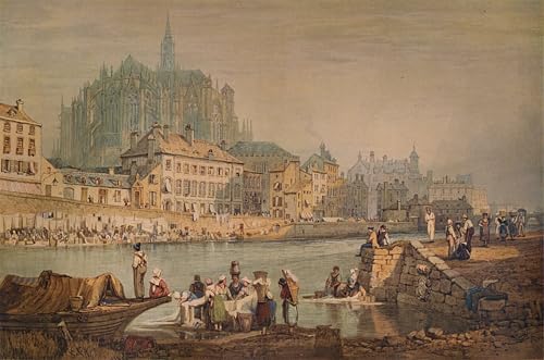 Affiche Toile Cathédrale par Samuel Prout pour sublimer le design mural de votre salon cosy