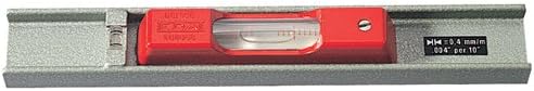 E.D.A. SL-277 8" Precision Machinist Spirit Level .001" Sensitivity per 10"