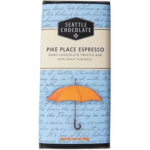 Seattle Chocolates, Pike Place Espresso, 2.5 oz Cover
