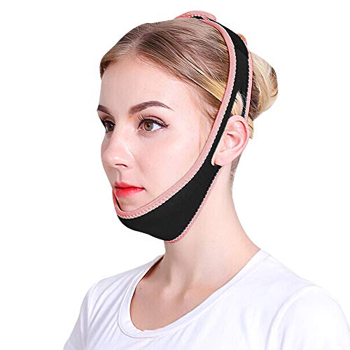 ecoeco Reusable Face Slimming Strapï¼ŒDouble Chin Reducer V line face lifting Pain-Free Face Lifting Belt for Women Men Eliminates Sagging Skin Lifting Firming Anti Aging