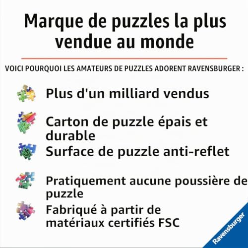 Puzzle 500 pièces : Retraite confortable Ravensburger France - vue 4