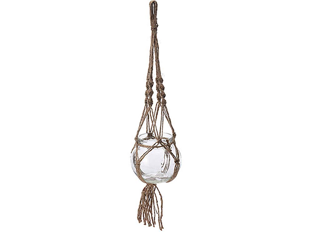 MI CASA Brown, Hanging Planter 65 cm