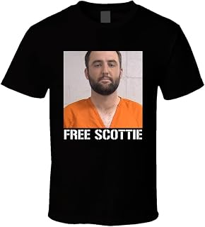 Drip Cartel Free Scottie Scheffler Mugshot T Shirt