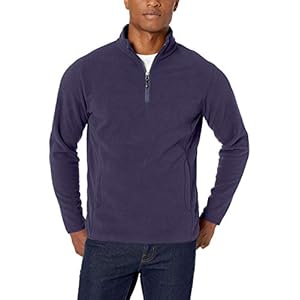 Amazon Essentials Quarter-zip Polar Fleece Jacket heren Fleece Jas