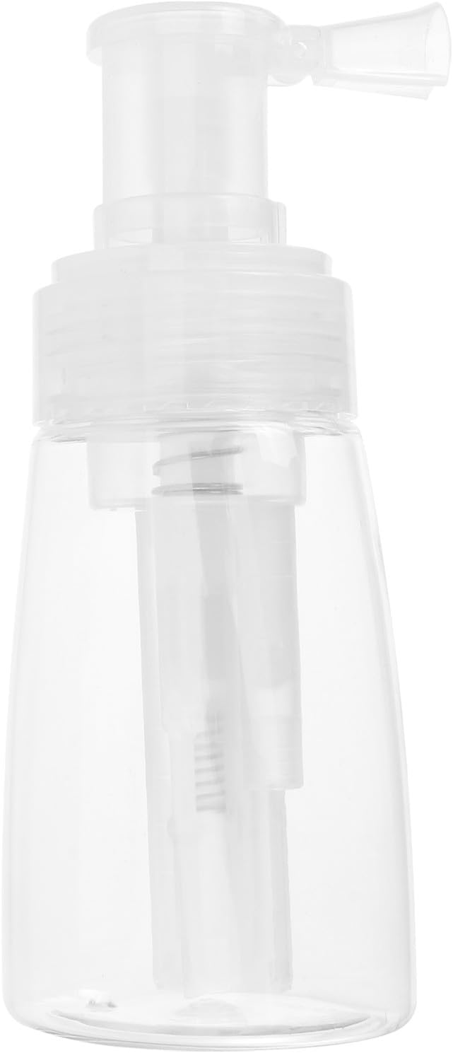 Portable Leak-proof Powder Spray Bottle 140ml Reusable Pp Plastic Dispenser for Barber Salon Hair Styling and Personal Care Use