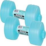 Wasser Hanteln Set, Reise Hanteln Wasser Befüllbar, Tragbar Wassergefüllte Kurzhanteln Verstellbare Hantel Gewicht, Für Männer & Frauen, Krafttraining & Muskelaufbau, Fitness Training (zufällige Farbe