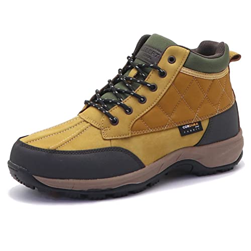[リベルトエドウィン] メンズ ブーツ 防水 防滑 ショートブーツ ブーツスニーカー キルティング No.60216 キャメル 27.0cm