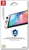 poner protector pantalla nintendo switch Licencia oficial de Nintendo - Protector de pantalla anti luz azul para Nintendo Switch (Modelo OLED) - Licencia oficial (Nintendo Switch)