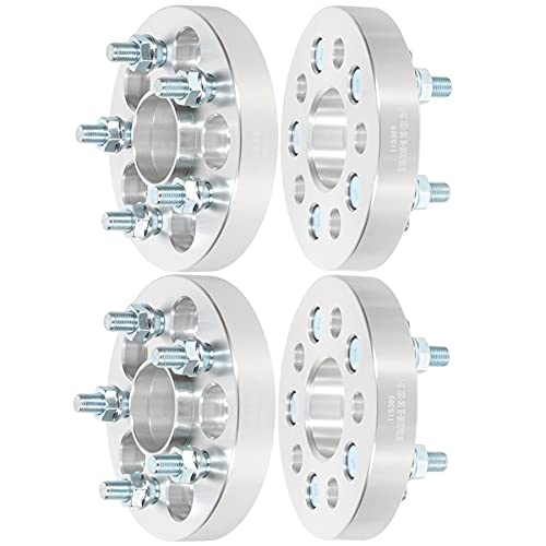 SCITOO 4Pcs 5x100 Wheel Spacers 1 inch Bore 56.1mm Studs 12x1.25 5 Lug Wheel Spacers Adapters Fit for Toyota 86 for Subaru Outback Forester Crosstrek Legacy Baja for Scion FR-S
