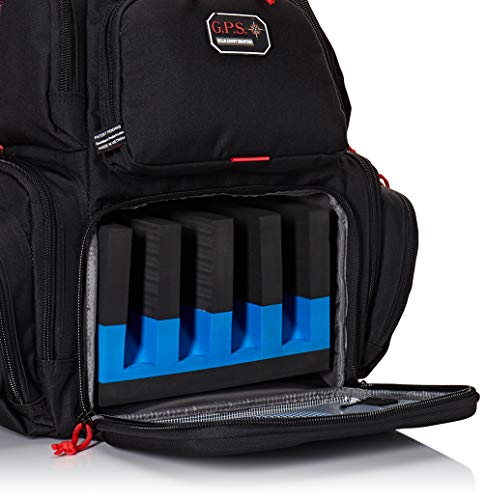 G.P.S. Handgunner Backpack Black GPS-1711BP
