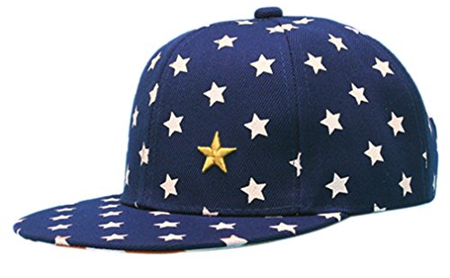 Thenice Kind Hip-Hop Sterne Cap Baseball Kappe Hut (Hip Hop-Marine) Cover