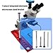 Industrial Sturdy Iron Microscope Column Tool Less Assembly for Multiple Microscope Models in Educational Institutions Microscope Stand