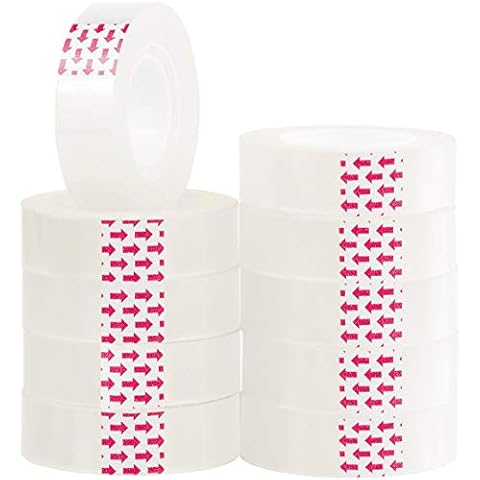 Packatape Clear Transparent Tape Rolls Cover