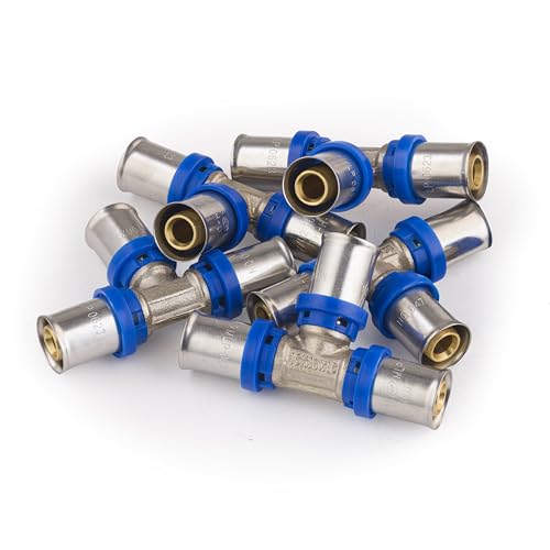 Raccord Multicouche à Sertir Multi profils Té Egal Ø16 (x5) NOYON & THIEBAULT