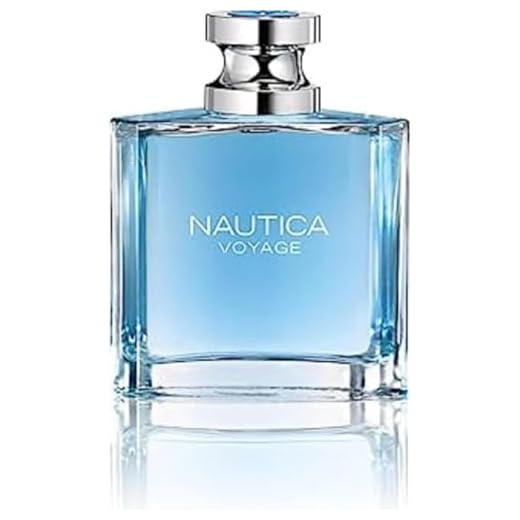 Nautica Voyage Eau De Toilette for Men - Fresh, Romantic, Fruity Scent - Woody, Aquatic Notes of Apple, Water Lotus, Cedarwood, and Musk - Ideal for Day Wear - 3.3 Fl Oz