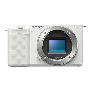 Sony - Alpha ZV-E10 Mirrorless Vlog Camera - Body Only - White (Renewed) — photo 3 of 6