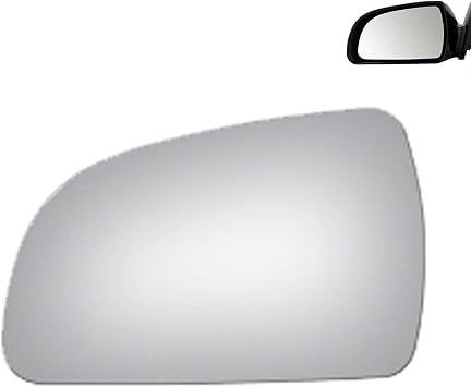 WLLW Mirror Glass fit for 2006 2007 2008 2009 2010 Hyundai Sonata Driver Side only Left Flat Replacement Glass