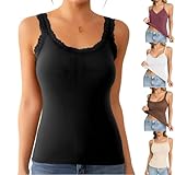 ✨Naturellement ajusté : ce débardeur pour femme est confectionné dans un tissu extensible et compressif qui affine la silhouette. Ce haut gainant offre un maintien compressif léger et confortable. Sa matière ultra-fine et naturellement près du corps assure une liberté de mouvement optimale.