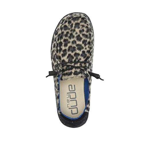 Image of HEYDUDE Women's Wendy Chambray | Women's Shoes | Women's Lace Up Loafers | Comfortable & Light-Weight