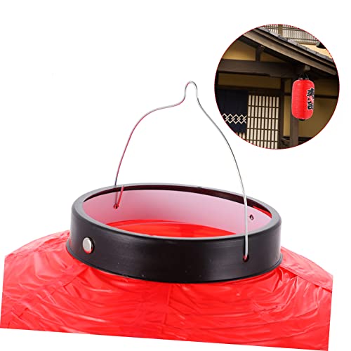 Image of DOITOOL 2 Pcs Japanese Lantern Izakaya Lanterns Sushi Bar Lantern Sushi Party Decorations Sushi PVC Lampshade Sushi Lanterns Ramen Lantern Vinyl Party Favors Japanese-Style Pendant Plastic