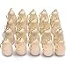 Blank Russian Nesting Doll Keychain 20 pcs - Russian Nesting Dolls to Paint - Paint Your Own Matryoshka Key Chain - DIY Key Ring Blank Doll for Craft