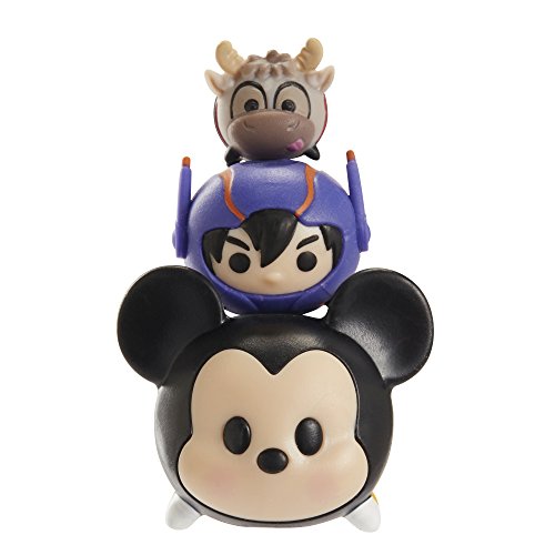 Tsum Tsum 3-Pack Figures: Mickey/Hiro Himado/Sven