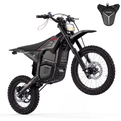 Mihayo REX60 Electric Dirt Bike for Adults, 5500W Peak 50MPH Off‑Road