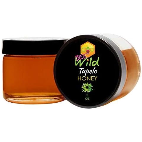 Bee Wild 100% Pure Raw Organic Unfiltered Honey - Tupelo, 3 ounce Cover