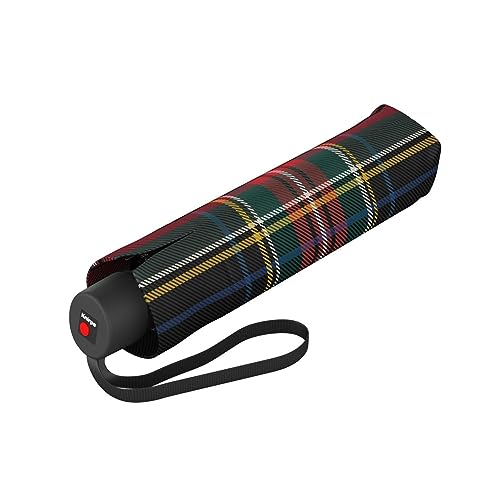 Knirps Regenschirm I.050 Medium Manual invest mit Schirmtasche I kleiner Regenschirm für unterwegs I Handöffner Taschenschirm I Mini Schirm windstabil & leicht