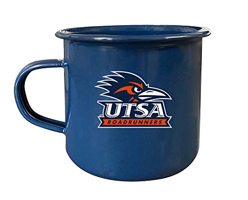 UTSA Road Runners Tin Camper Coffee Mug (Navy). Officially Licensed Collegiate Product