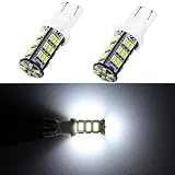 Yolu 2Pcs Super Bright RV Trailer T10 921 194 42-SMD 12V Car Backup Reverse LED Lights Bulbs Light W